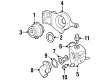 Mercury Tracer Thermostat Housing Diagram - F8RZ-8592-AC