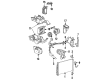 Mercury Sable A/C Hose Diagram - F4DZ-19D734-B