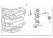 Ford Maverick Back Up Light Diagram - PZ6Z-13404-C