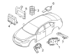 Ford Taurus Body Control Module Diagram - HG1Z-15604-B