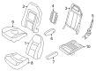 Ford E-350 Super Duty Seat Covers Diagram - DC2Z-1662901-EA