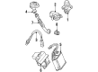 Ford Escort EGR Valve Diagram - 2U2Z-9D475-BA
