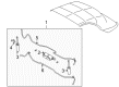 Ford Convertible Top Motor Diagram - 1W6Z-76533A00-AA