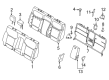 Ford Maverick Seat Covers Diagram - NZ6Z-2666600-DF