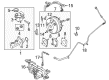 Ford Flex Master Cylinder Repair Kit Diagram - DG1Z-2140-B
