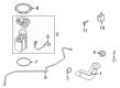 Ford F-350 Super Duty Fuel Filler Hose Diagram - LC3Z-9034-C