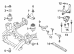 Ford Underbody Splash Shield Diagram - JB3Z-6C038-A