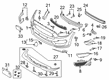 Ford Bumper Cover Diagram - FR3Z-17D957-APTM