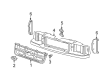 Ford Windstar Emblem Diagram - F87Z-8213-BA