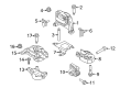 Ford Transit Connect Engine Mount Diagram - BV6Z-6038-A