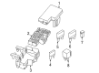 Ford Headlight Relay Diagram - FU5Z-14N089-A