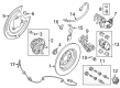 Ford Edge Brake Caliper Diagram - DT4Z-2553-C