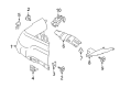 Ford E-Transit Wheelhouse Diagram - BK3Z-16102-E