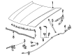 Ford Taurus Hood Release Cable Diagram - F2DZ-16916-A