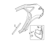 Ford Mud Flaps Diagram - BM5Z-16A550-A