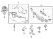 Ford Police Interceptor Utility Turn Signal Switch Diagram - BT4Z-13341-BA