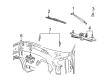 Lincoln Blackwood Windshield Washer Fluid Reservoir Diagram - 2C6Z-17618-AA