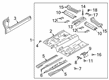 Ford Escape Floor Pan Diagram - LX6Z-7811135-A
