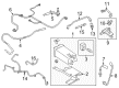 Ford Explorer EGR Tube Diagram - FB5Z-6A664-A