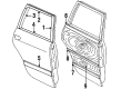 Ford LTD Door Lock Actuator Diagram - E2BZ5426594A