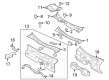 Ford Mustang Dash Panel Diagram - PR3Z-6301610-B