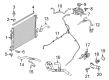 Ford Edge Coolant Reservoir Hose Diagram - F2GZ-8063-A
