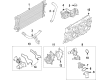 Ford F-150 Coolant Reservoir Hose Diagram - BL3Z-8260-A