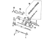 Ford Taurus Rack And Pinion Diagram - F3DZ-3504-DDRM