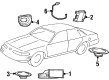 Mercury Antenna Cable Diagram - F1VY18812D