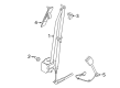 Ford EcoSport Seat Belt Diagram - GN1Z-58611B09-AA