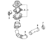 Ford Festiva Air Filter Diagram - E9BZ-9601-A