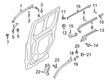 Ford Transit Connect Door Hinge Diagram - DT1Z-6126800-D