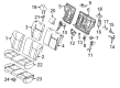 Ford Fiesta Seat Covers Diagram - D2BZ-5463804-JC
