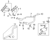 Ford Mustang Muffler Strap Diagram - BR3Z-5A246-A