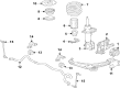 Ford Edge Strut Housing Diagram - K2GZ-18124-AY