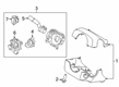 Ford F-250 Super Duty Steering Column Cover Diagram - HC3Z-3530-AC