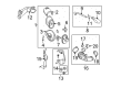 Ford F-250 Super Duty Oxygen Sensor Diagram - 8C3Z-5J213-E