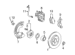 Ford Thunderbird Brake Rotor Diagram - XW4Z-2C026-AA