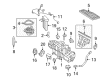 Ford Escape Blend Door Actuator Diagram - AL8Z-19E616-A