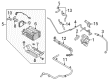 Ford E-150 Canister Purge Valve Diagram - 9C2Z-9C915-C