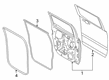 Ford Ranger Weather Strip Diagram - AB3Z-26253A11-B