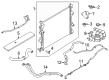 Lincoln Nautilus Coolant Reservoir Hose Diagram - PZ1Z-8063-H
