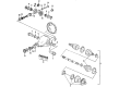 Ford LTD CV Joint Companion Flange Diagram - E6TZ-4841-E