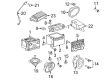 Ford Subwoofer Diagram - AL3Z-18C804-A