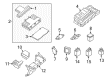 Lincoln MKZ Fuse Box Diagram - FG9Z-14A068-AE