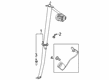 Ford Police Interceptor Utility Seat Belt Diagram - LB5Z-78613B84-AB