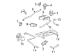 Lincoln LS EGR Valve Diagram - 5W4Z-9D475-AA