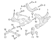 Ford Mustang Control Arm Bolt Diagram - -W718493-S439