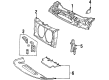 Ford Taurus Air Deflector Diagram - F7DZ-8327-AA