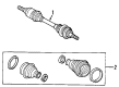 Ford Five Hundred Axle Shaft Diagram - 5F9Z-3B436-BA
